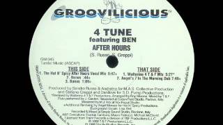 4Tune feat. Ben - After Hours (Walterino 4T & F mix)