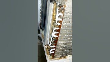 Window ac ice problem | how to clean window ac #youtubeshorts #technical #hvac #saudiarabia