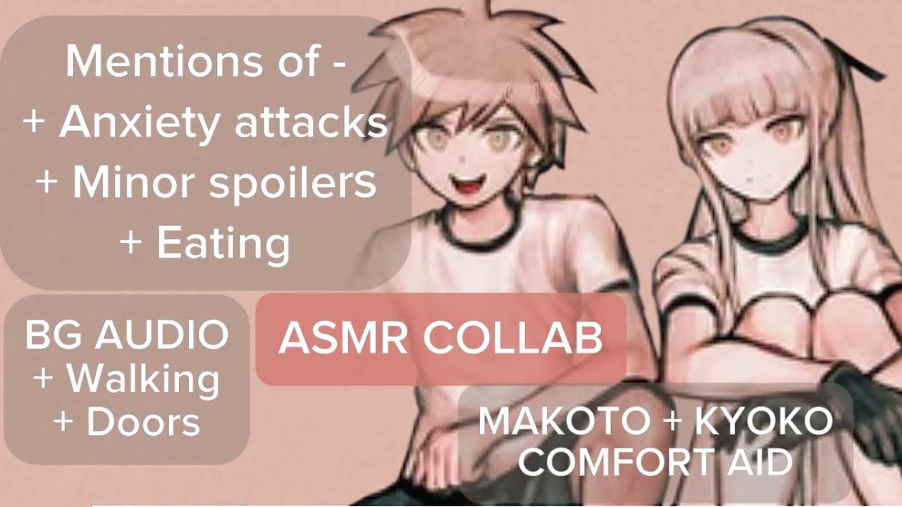 Makoto and Kyoko Comfort You! [] Danganronpa ASMR RP [] MF4A [] (COLLAB WITH @uinxie)