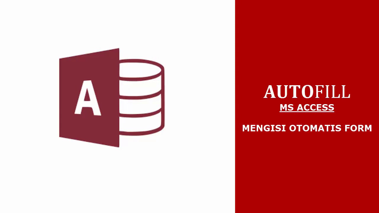 New Autofill Form Ms Access | Tutorial Microsoft Access #Tips