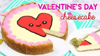 How to Make a Valentine's Day Cheesecake!