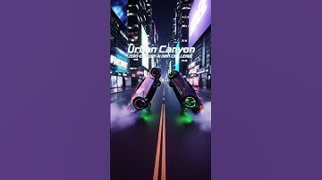 Urban Canyon Zero-Emission AI Drift Challenge | The Future of Silent Speed #veo3 #automobile #aishor