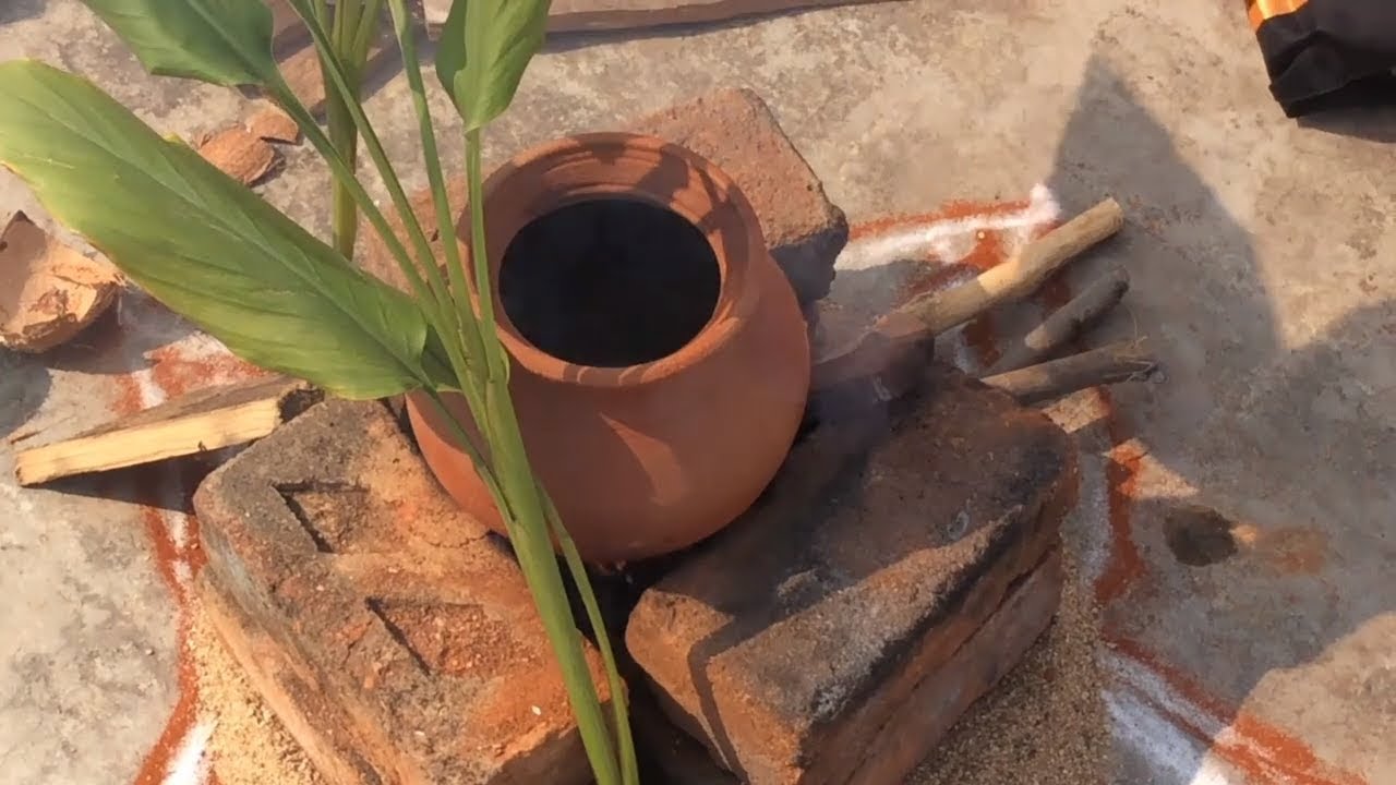 பொங்கல்!! இனிப்பு பொங்கல்  How To Make village Style Sarkarai Pongal!! SWEET PONGAL| Dakshin Foodz | Dakshin Food  - Tamil