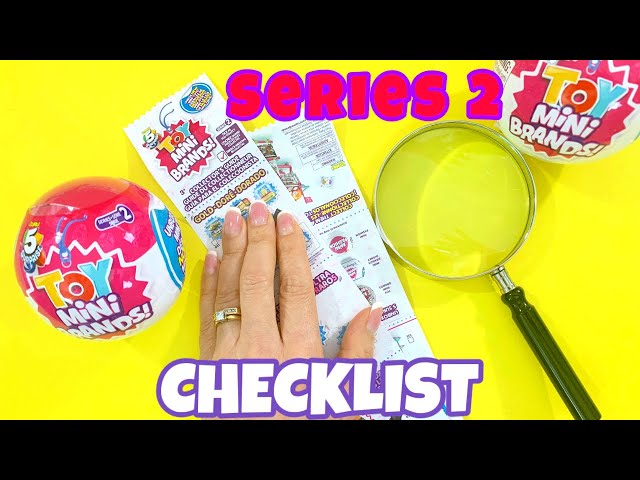 Toy Mini Brands, Series 2 checklist : r/MiniBrands
