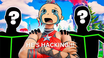 TROLLING Kids in Zonewars With Fortnite Cheats 😂 (THEY CRIED)