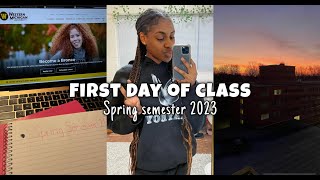 First Day Of Classes | Spring semester