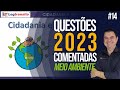 Questões MEIO AMBIENTE da Prova Teórica do Detran 2023 #14