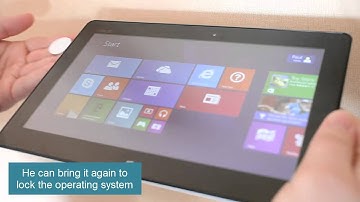 Authasas - Logon by NFC tag on Windows 8.1 tablet