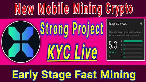 New Strong Mobile Mining Crypto || Kyc Live || Full Detail in Video ||