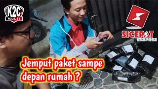 Mau dipickup sampai depan rumah❓Aktifkan kurir Sicepat Express