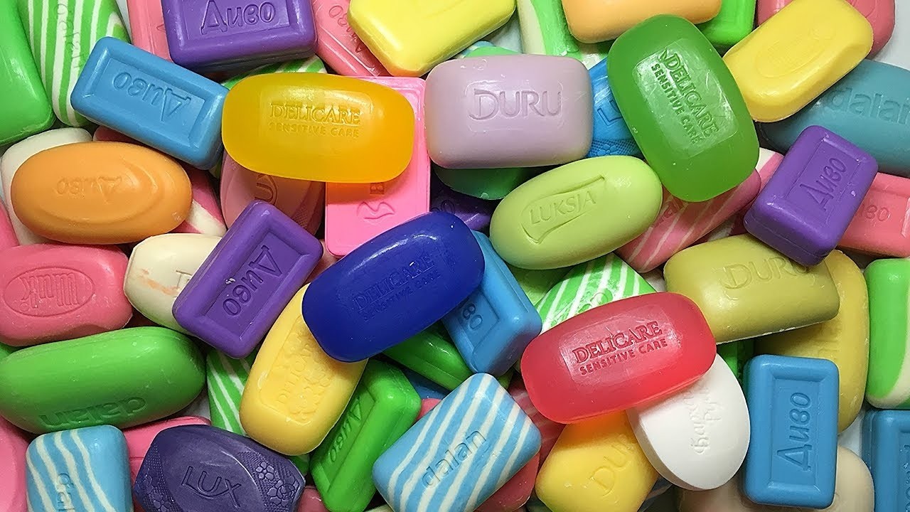 ★ASMR SOAP★Compilation set★Crushing soap★Asmr no talking / Relaxing Sounds / Asmr for sleep