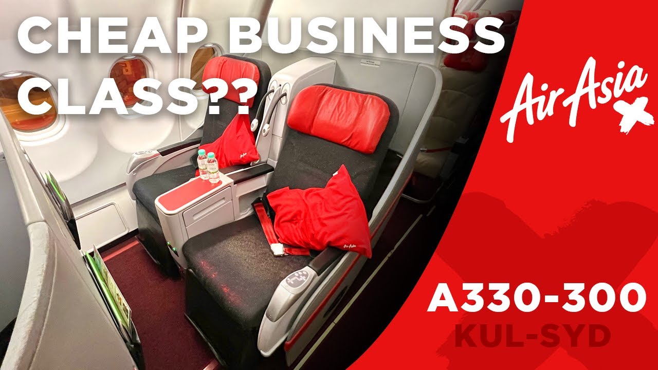 Budget Business Class? AirAsia X Premium Flatbed | Airbus