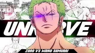 「AMV」ONE PIECE - Roronoa Zoro vs Wano Samurai