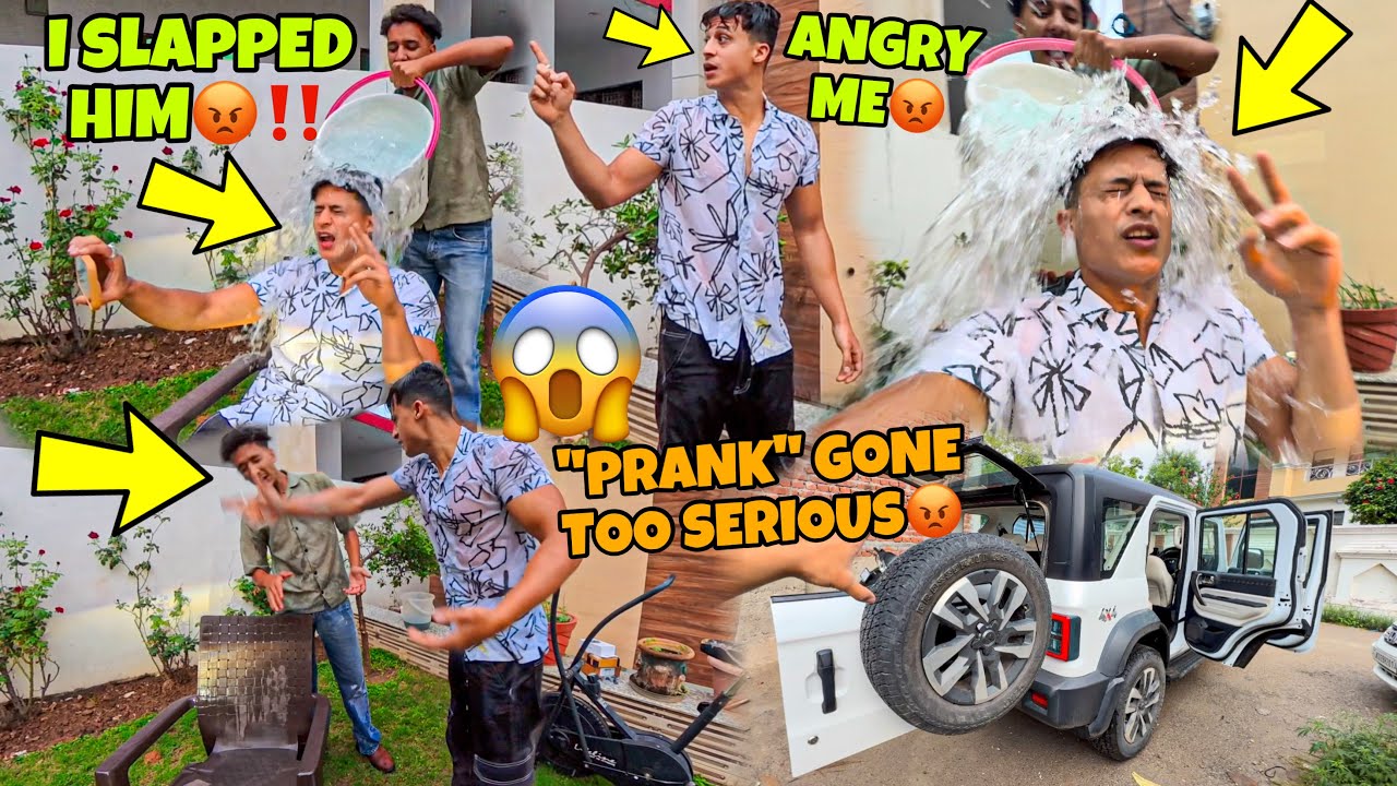PRANK gone Too Serious😡‼️ i Slapped Him😱 | Our First GiveAway Contestant is Selected