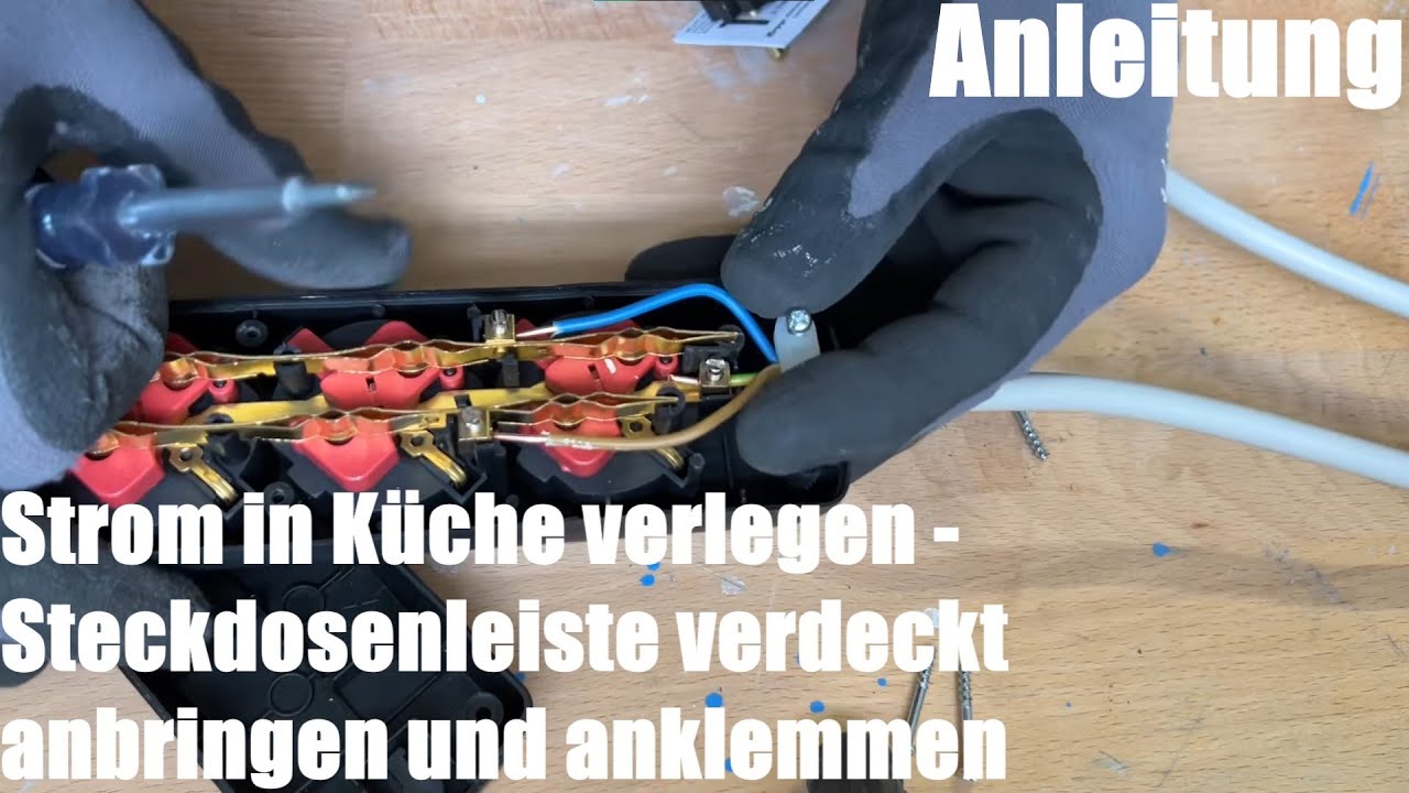 Nachträglich Starkstrom Verlegen