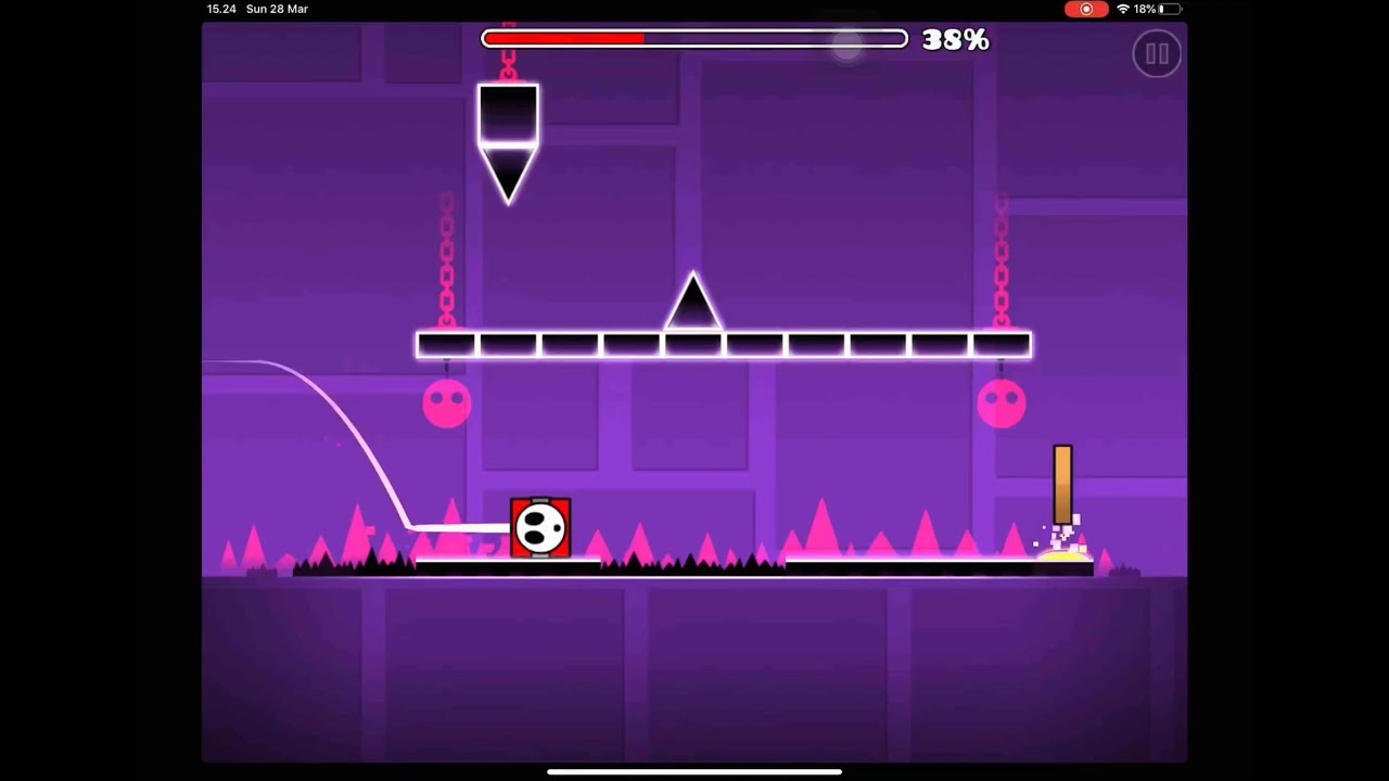 Geometry Dash - Back On Track full (Reverse) (2.2 Back 1.0 + 2.0) (Detect By: traso56)