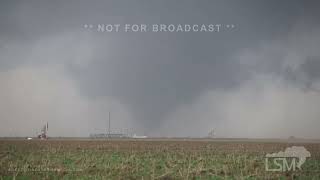 05-30-2024 Midland, TX - Big Photogenic Stovepipe Tornado