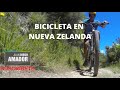 Bicicleta en Nueva Zelanda, ruta en la Isla Sur. Juan Diego Amador