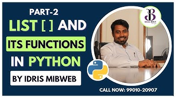 built-in functions of list in python (part-2) | by idris mibweb | SkillBout