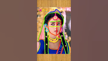 how to draw Mallika Singh as Radha 🥰🙂 #shorts​ #drawing​