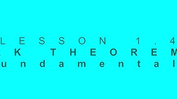 Lesson 1.4 DC Network Theorems PART II
