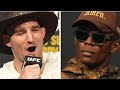 Israel Adesanya Confronts Sean Strickland about Dog Comments