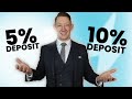 5% VS 10% Deposit, Which is Best?