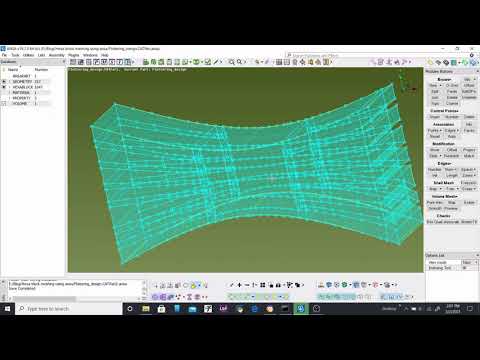 Hexa meshing using ANSA: Reducing hexa block