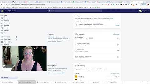 Shopify How to Add a Package Size for Shipping