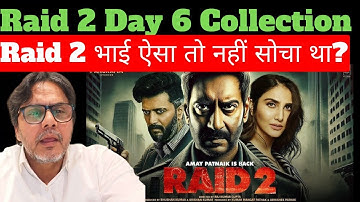 Raid 2 Day 6 Box office collection, Raid 2 Shocking Super Sunday Collection Ajay Devgan #raid2