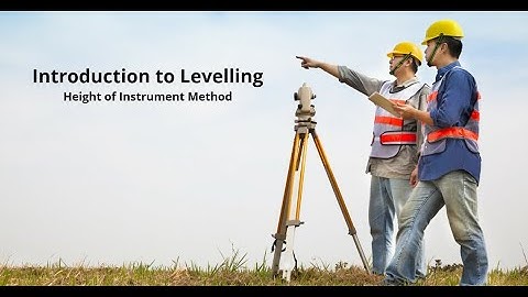 Module 5 Lecture 8 || Levelling | Height of Instrument Method || By Shree Vardhan Srivastava
