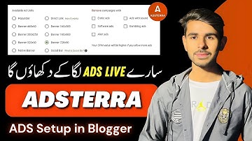 How to Add Adsterra ads in blogger || Adsterra ads setup in blogger || adsterra ads not showing