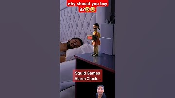 Very useful Squidgame alarm clock🦑🤣🤣🔥 #funny #squidgame #shorts