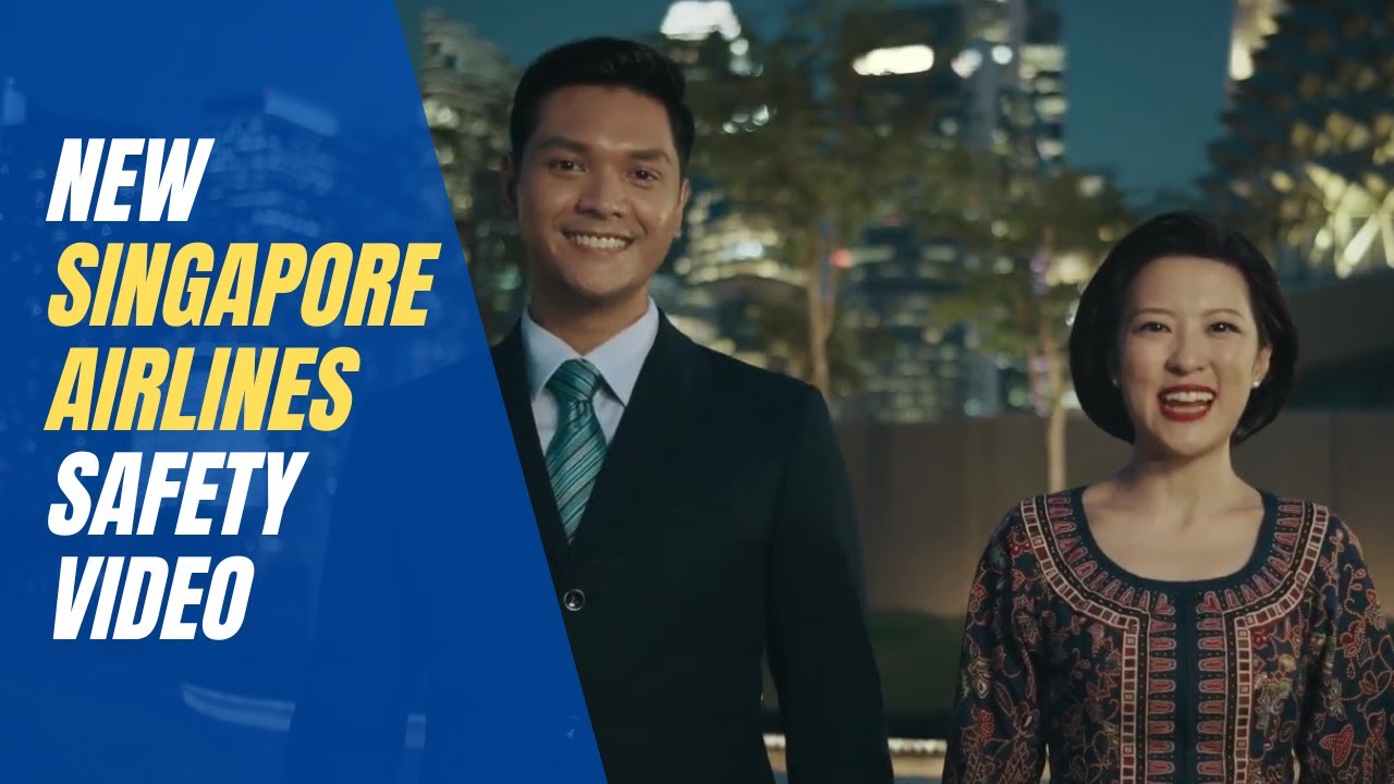 Singapore Airlines new in flight safety video.