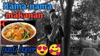 plesetan nama² makanan khas Indonesia ter baper ||  story' wa Viral2020 || Dagelan Desa(Part 2)