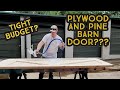 Building a Barn Door on a Budget - DIY