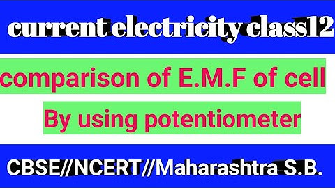 Comparision of emf of cell by using potentiomete//individual method,combination method r