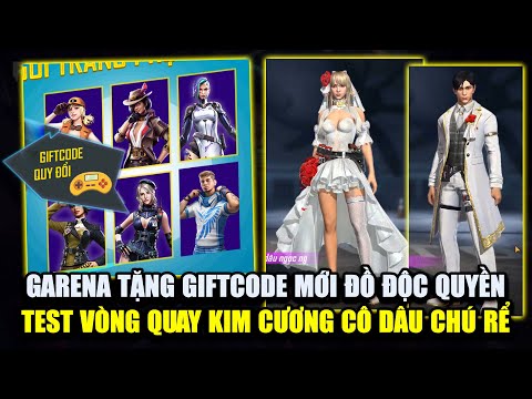 Free Fire | Garena Tặng GIFTCODE Mới Đồ Độc Quyền - Hé Lộ Vòng Quay Kim Cương Cô Dâu Chú Rể Cực Đẹp