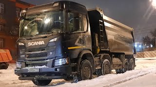 Scania G500 XT с ретардером. Работаем в Москве