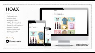 HOAX - Creative Multipurpose HTML Template | Themeforest Download
