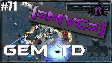 (=MVC=) Starcraft 2 Custom Games: A Little bit of Gem Tower Defense