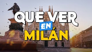 🧳️ TOP 10 Que Ver en Milán 🍕 Guía Turística Que Hacer en Milán