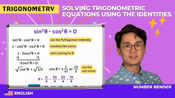 HOW TO SOLVE TRIGONOMETRIC EQUATIONS USING THE IDENTITIES (TRIGONOMETRY) | PRECALCULUS