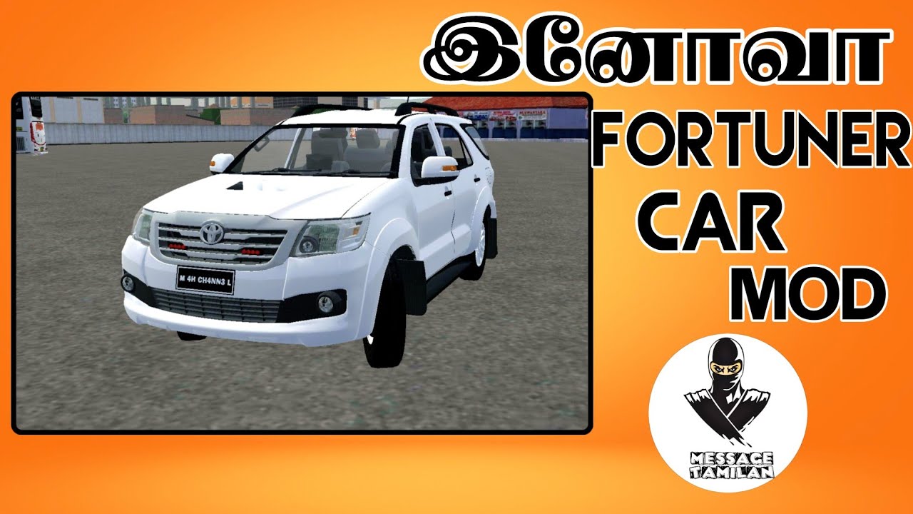 700  Fortuner Car Mod Bus Simulator Indonesia  Latest HD
