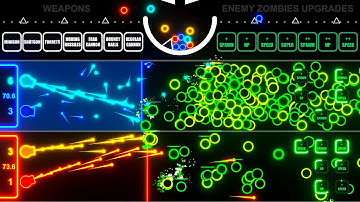 Zombies Upgraded: Neon Zombie Survival Battle