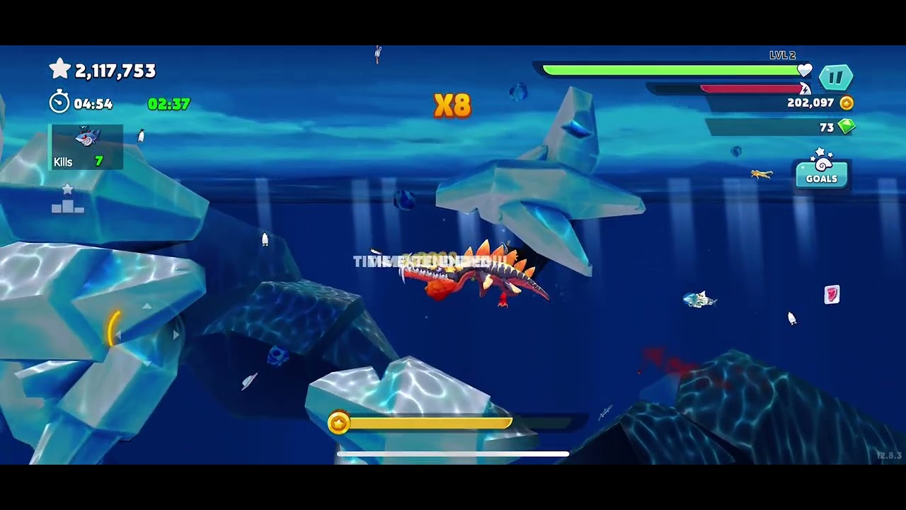 Leo Goes Beast Mode in Hungry Shark! Epic Ocean Rampage! | Hungry Shark ...