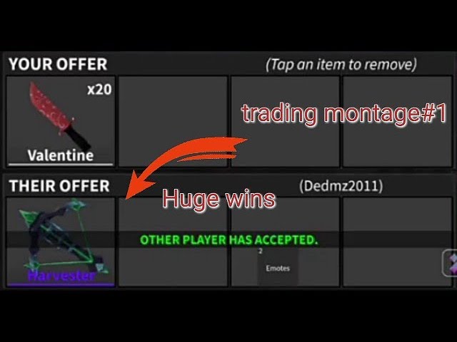 MM2 TRADING Montage #29  Overpaying for stacks 