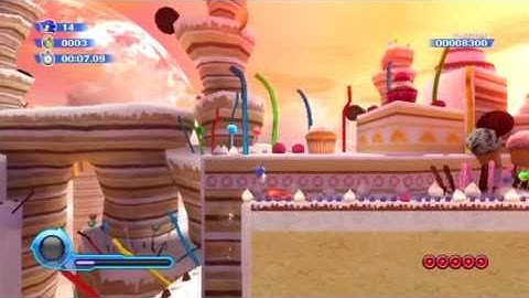 Sonic Colours Playthrough Part 19 [HD] - Sweet Mountain Act 6