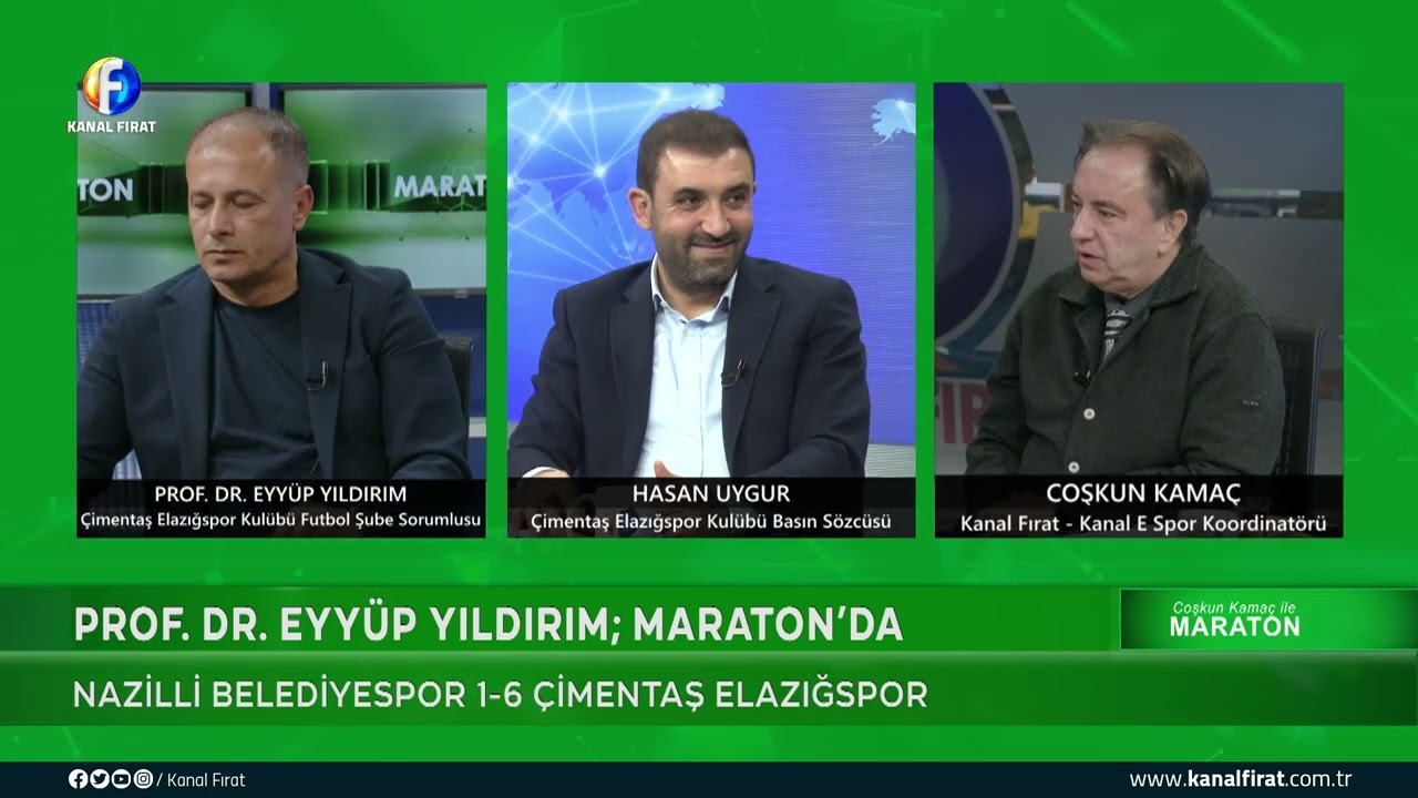 Coşkun Kamaç İle Maraton Hasan Uygur & Prof Dr Eyyüp Yıldırım 03 02 2025