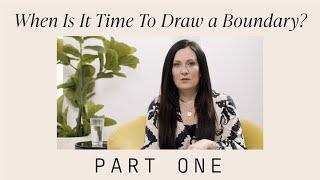 Therapy & Theology: When Is It Time To Draw a Boundary? | Part One With Lysa TerKeurst screenshot 5